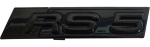 Audi RS5 (8T 8F) lettering radiator grille emblem BLACK